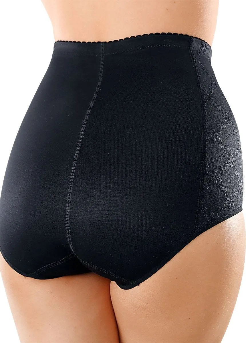 High waisted panty girdle, flat stomach