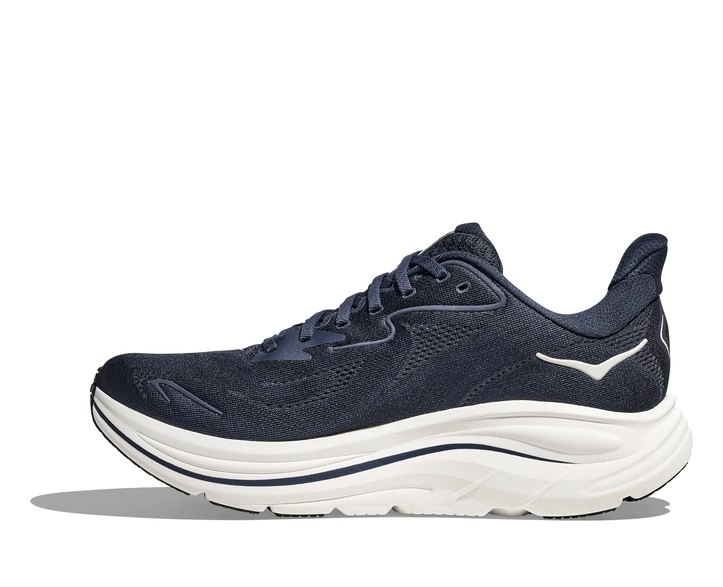 HOKA Men Clifton 10 - Navy / White