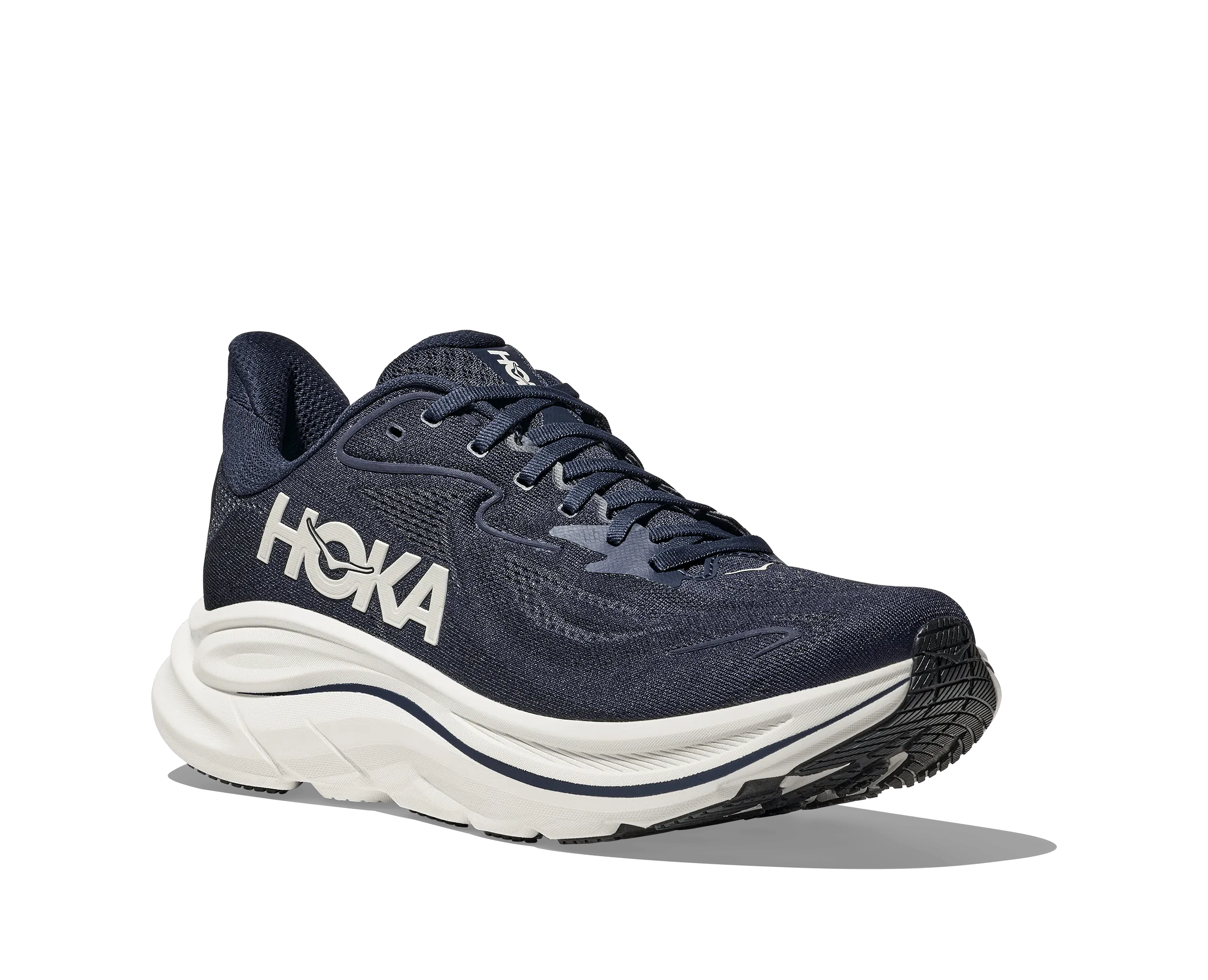 HOKA Men Clifton 10 - Navy / White