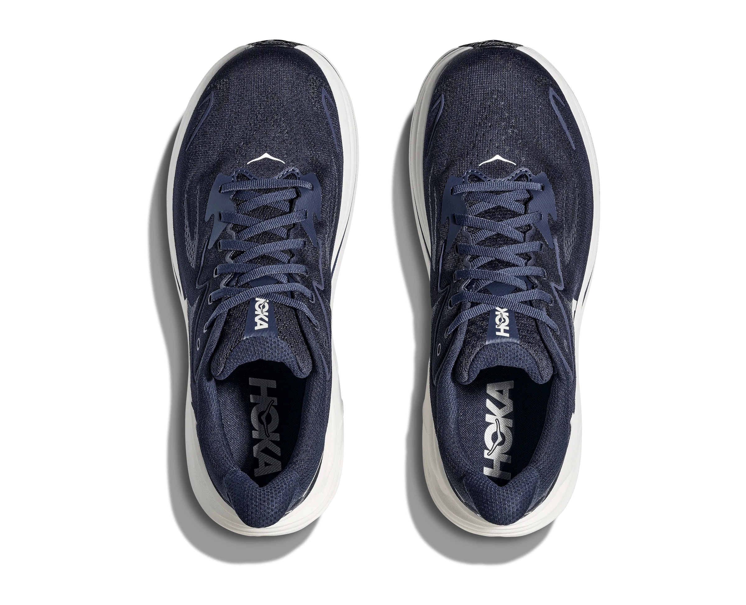 HOKA Men Clifton 10 - Navy / White