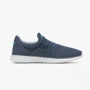 Hush Puppies GOOD Mens Recycled Mesh Slip-On Trainers Navy