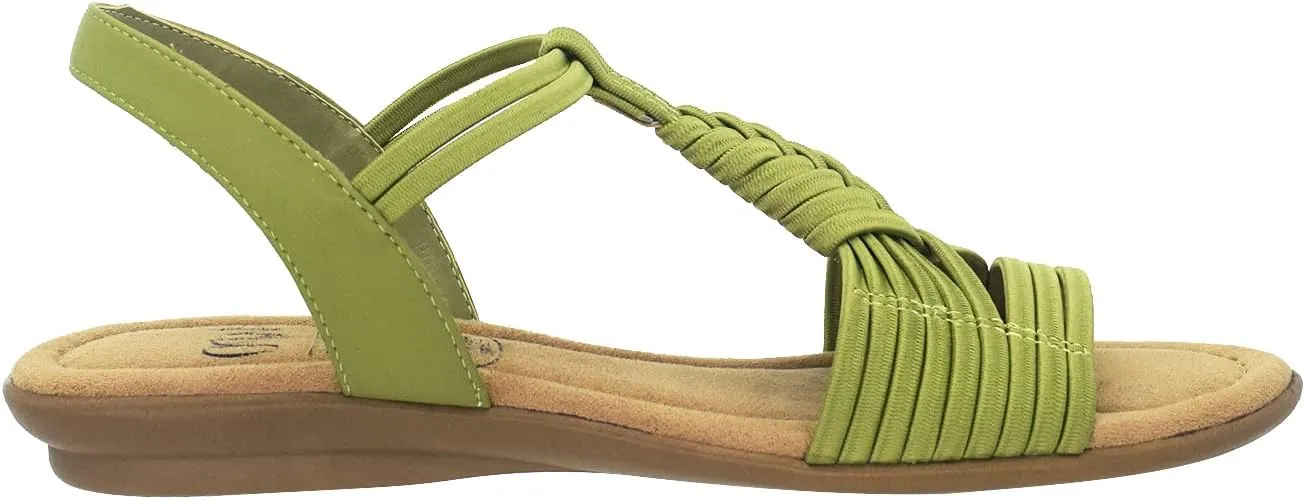 Impo Bellita Stretch Elastic Sandal with Memory Foam