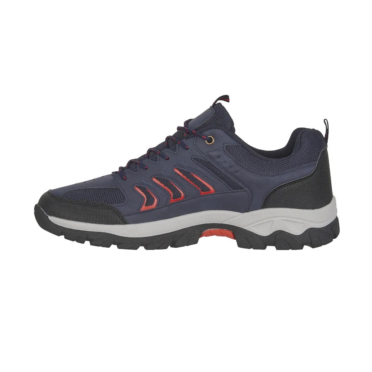 Ingleton Hiking Trainer Navy/Red