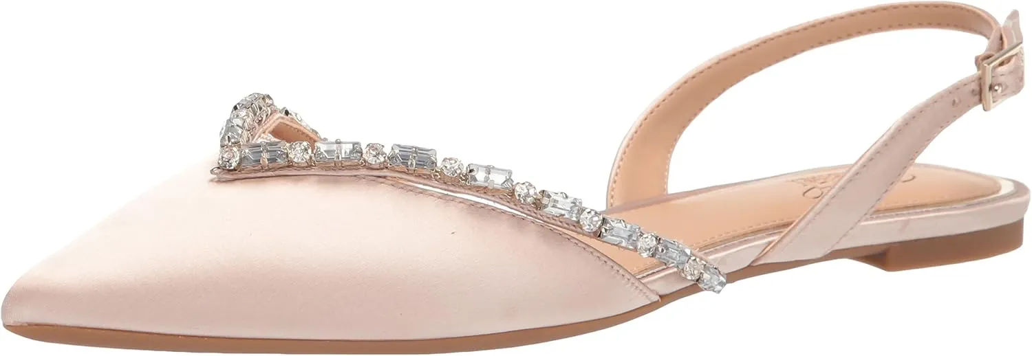 Jewel Badgley Mischka Camden Pointed Flat