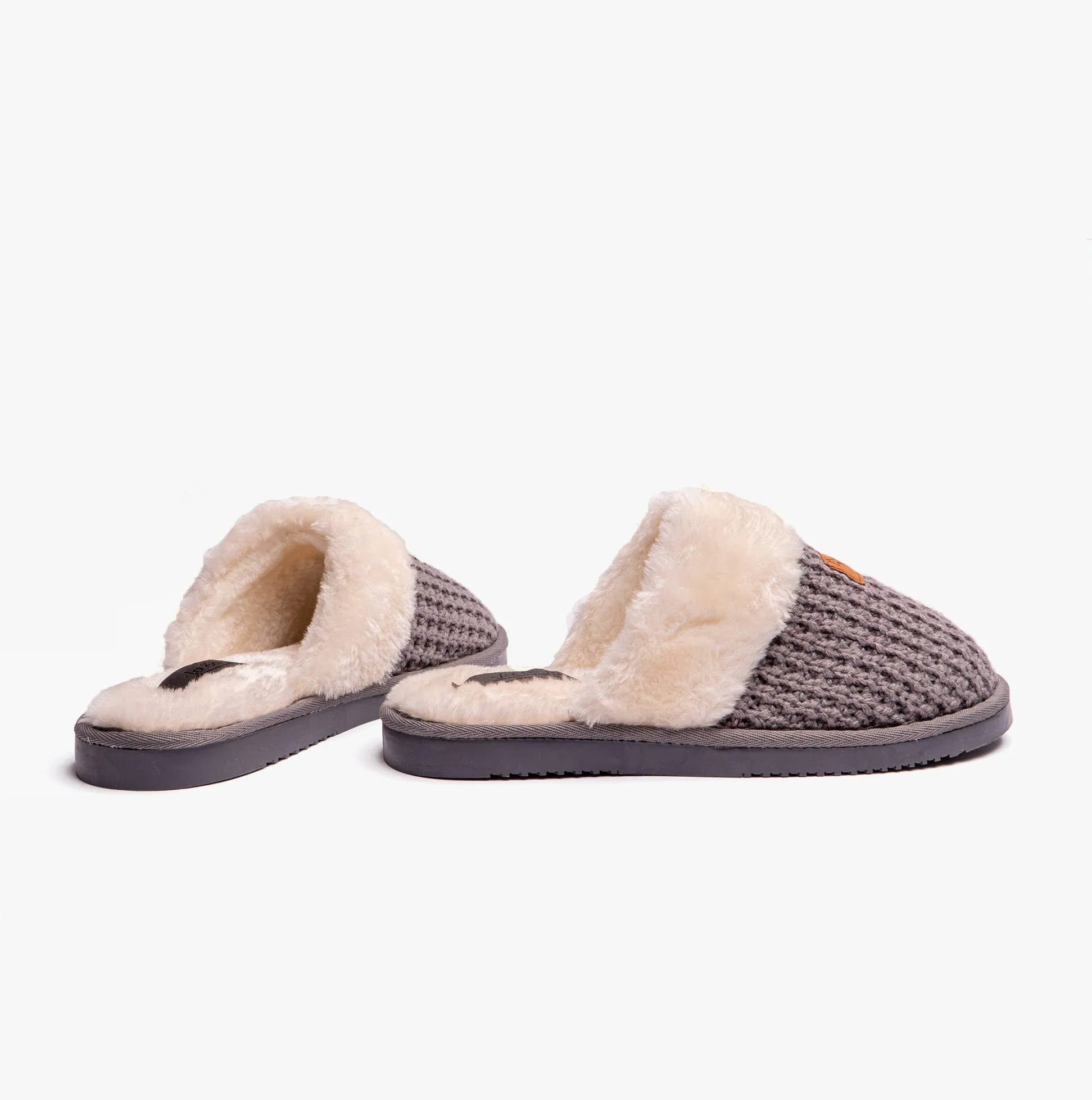 Jo & Joe FOXY Womens Slippers Grey