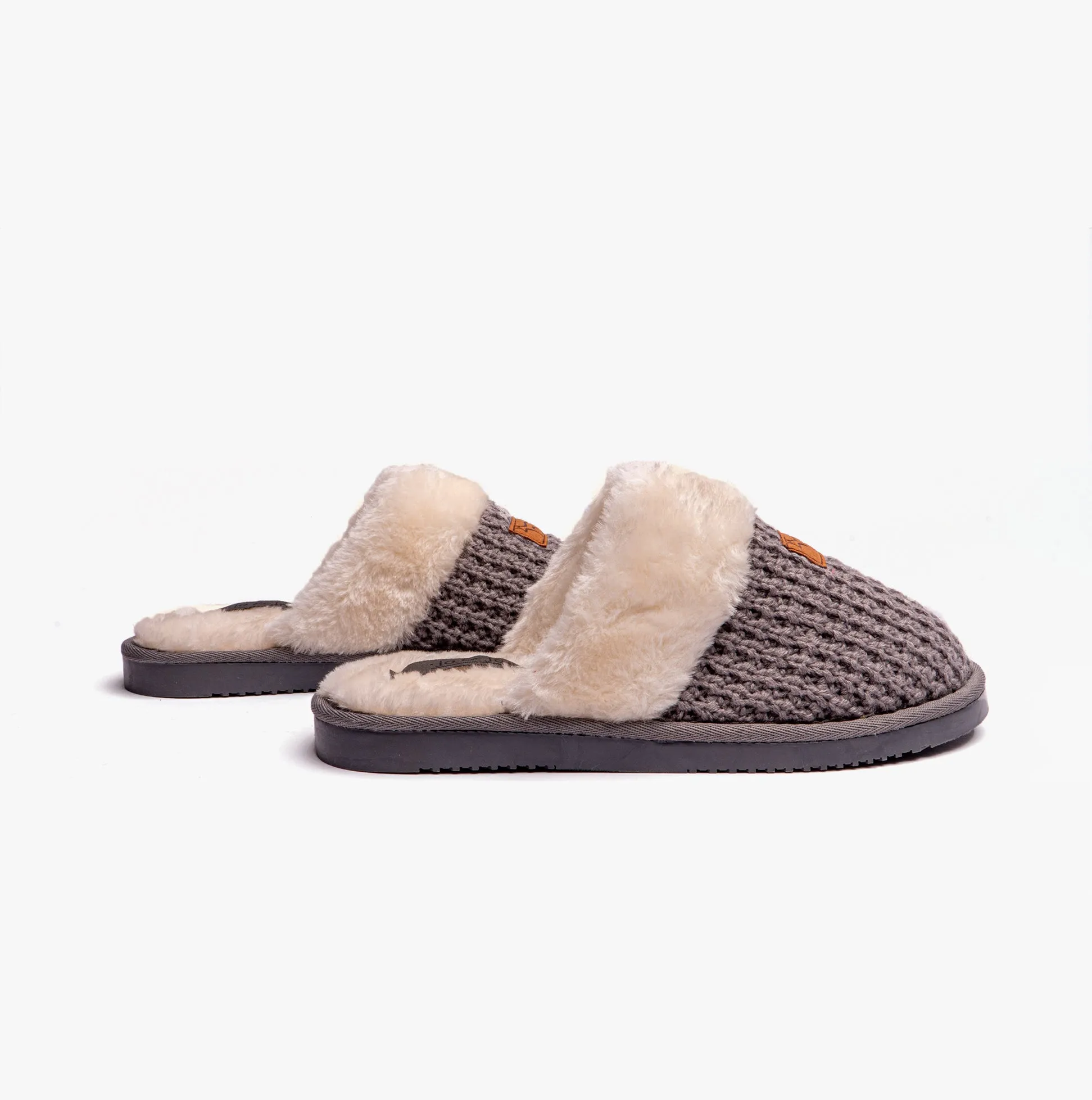 Jo & Joe FOXY Womens Slippers Grey