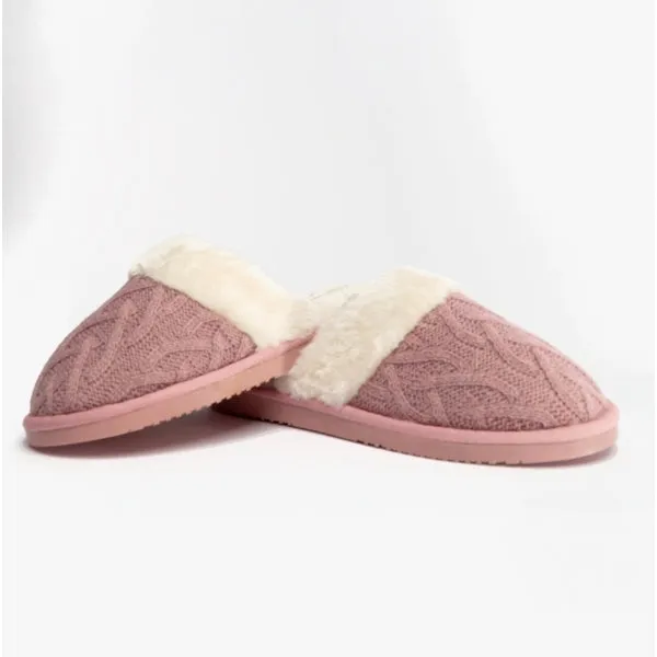 Jo & Joe MEGAN Womens Mule Slippers Pink
