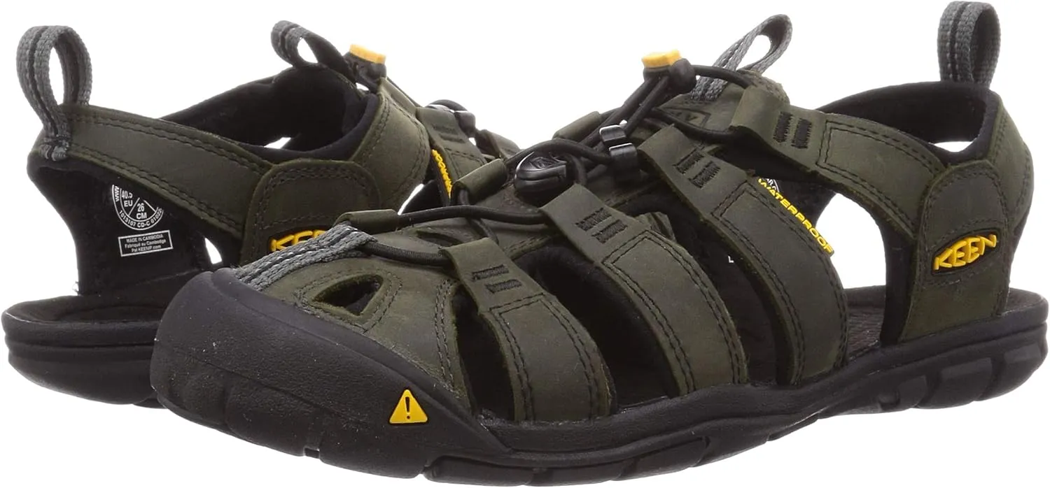 KEEN Men's Clearwater CNX Leather Sandal