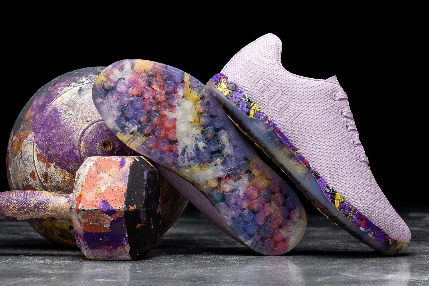 LAVENDER SPLATTER TRAINER (WOMEN'S)