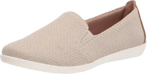 LifeStride Womens Next Level Slip-On Sneaker Cream 10 M