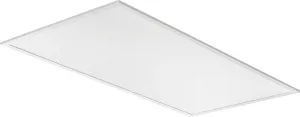 Lithonia Lighting CPX 2x4 LED Flat Panel Light, 2 Ft. x 4 Ft. LED Light Panel, Ceiling Lighting Fixture, 4000/5000/6000 Adjustable Lumens, 3500K/4000K/5000K Switchable CCT, Smooth Satin Lens, White