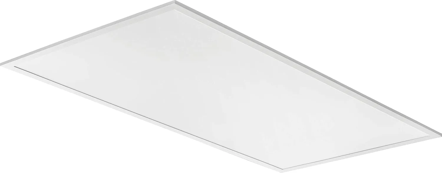 Lithonia Lighting CPX 2x4 LED Flat Panel Light, 2 Ft. x 4 Ft. LED Light Panel, Ceiling Lighting Fixture, 4000/5000/6000 Adjustable Lumens, 3500K/4000K/5000K Switchable CCT, Smooth Satin Lens, White