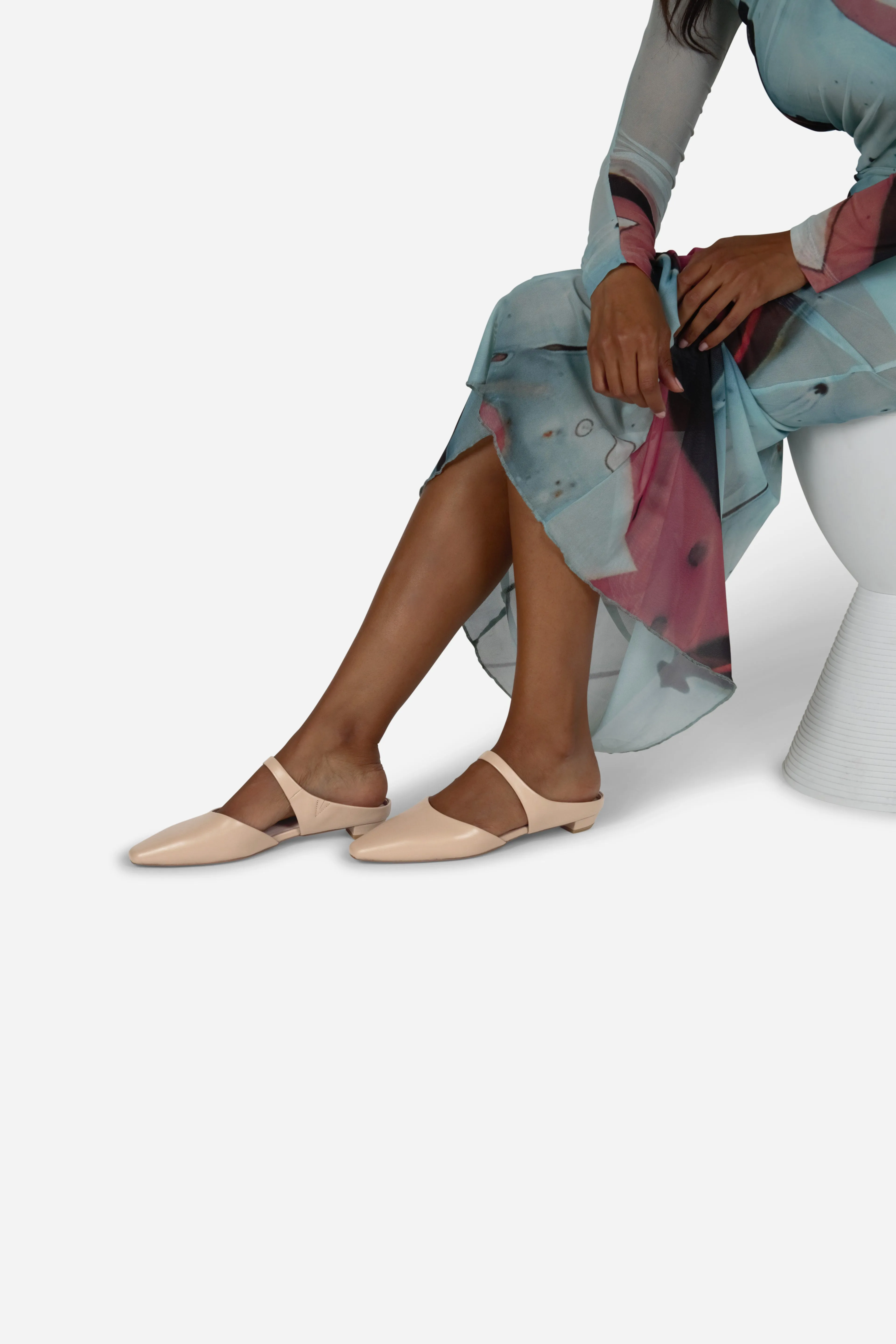 LOURDES SLIP ON MULE