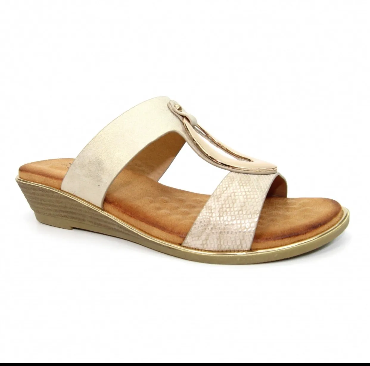 Lunar Pennita Low Wedge Sandal Code: JLH145