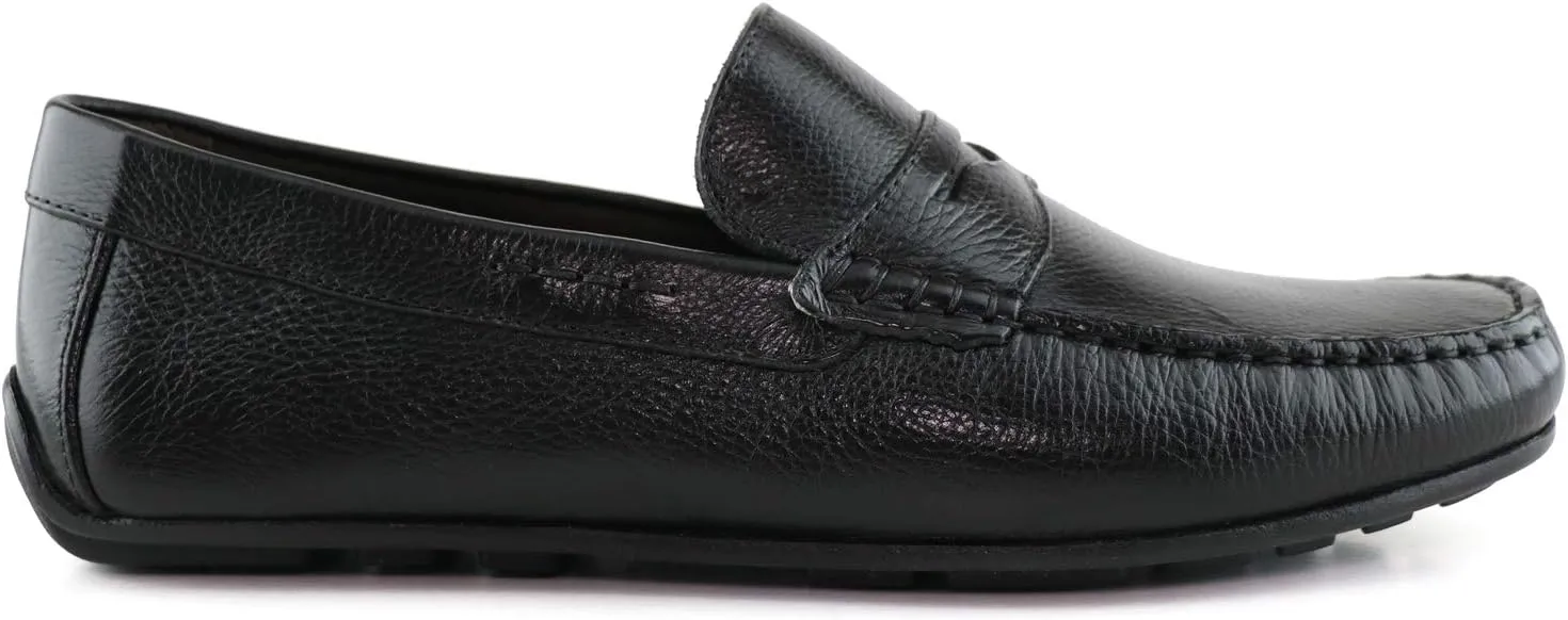 Marc Joseph New York Men's Leather Casual Slip On Penny Loafers