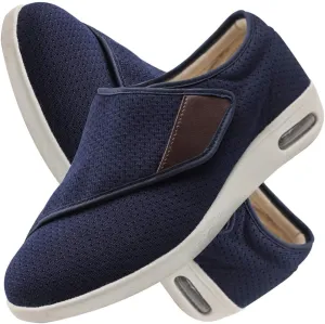 Men's Hands-Free Slip On Shoes Comfortable Tennis Sneakers with 3 Pairs Insoles Replacement for Elderly Swollen Feet Lightweight Loafer Slip On Boat Wide Fit Trainers Men