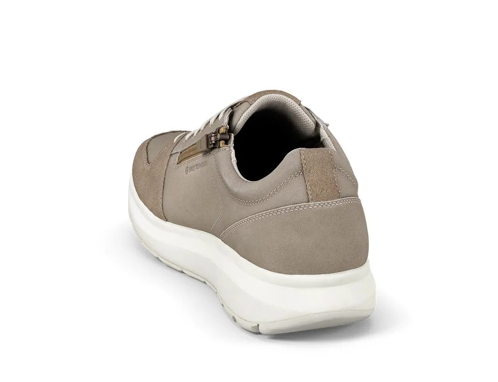 Mens Senso Zip Oliver Beige Trainers