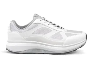 Mens Wave Wide-Fit Cancun II White Grey Trainers