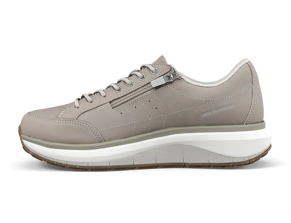 Mens Wave Wide-Fit Zip Moscow Beige Shoes