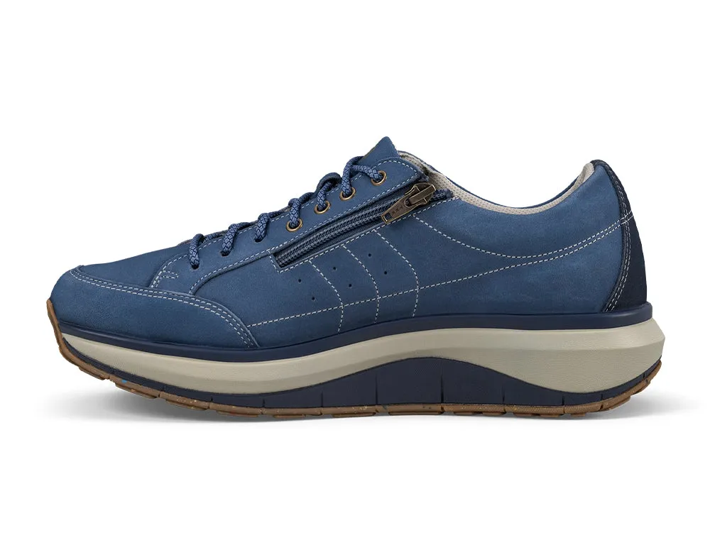 Mens Wave Wide-Fit Zip Moscow Blue Shoes