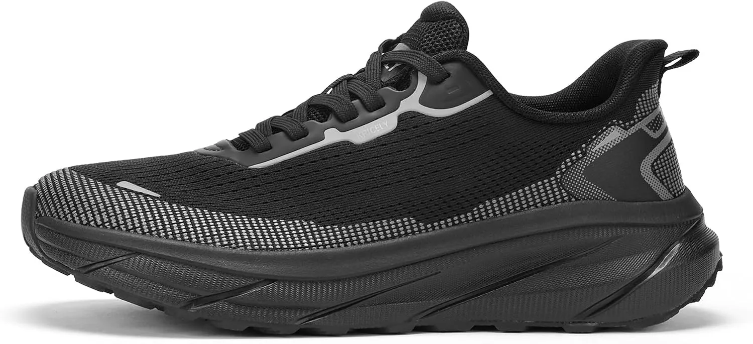 Men's Wide Toe Box Running Shoes | Trail Running Shoes for Cross Trainer Trail Running