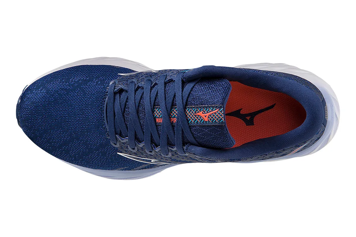 Mizuno Wave Inspire 19 D Blue Depths/White/Aquarius Womens