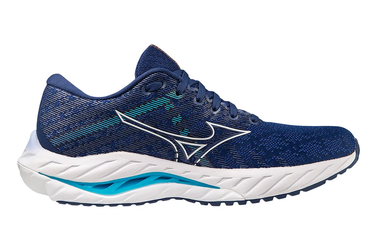 Mizuno Wave Inspire 19 D Blue Depths/White/Aquarius Womens