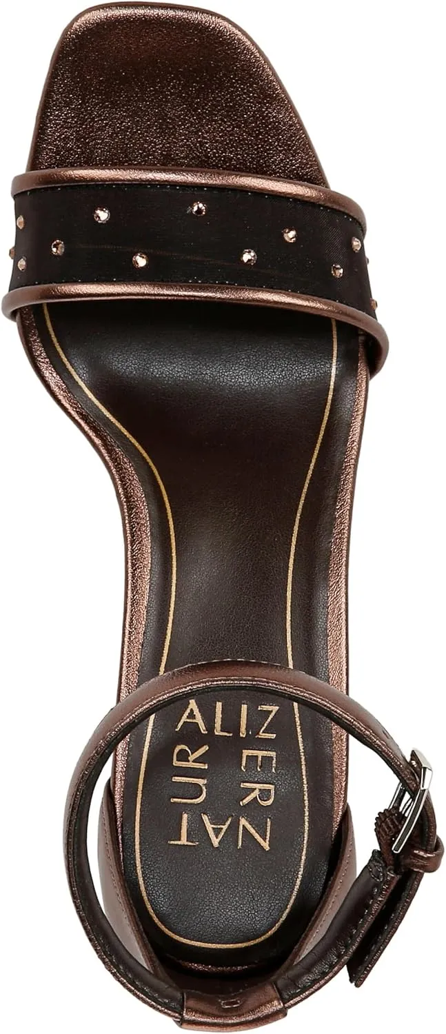 Naturalizer Women's Joy Ankle Strap Heeled Dress Sandal