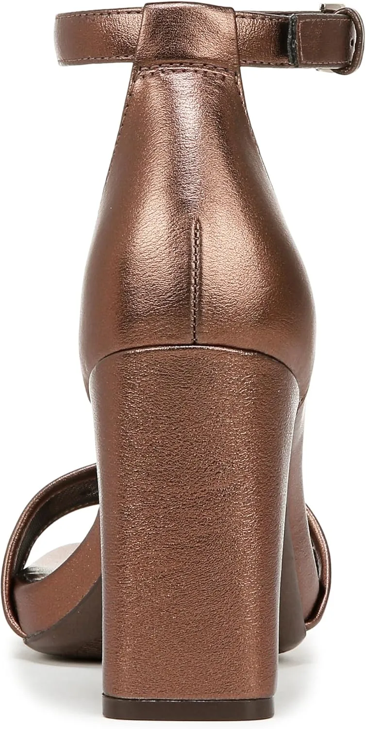 Naturalizer Women's Joy Ankle Strap Heeled Dress Sandal