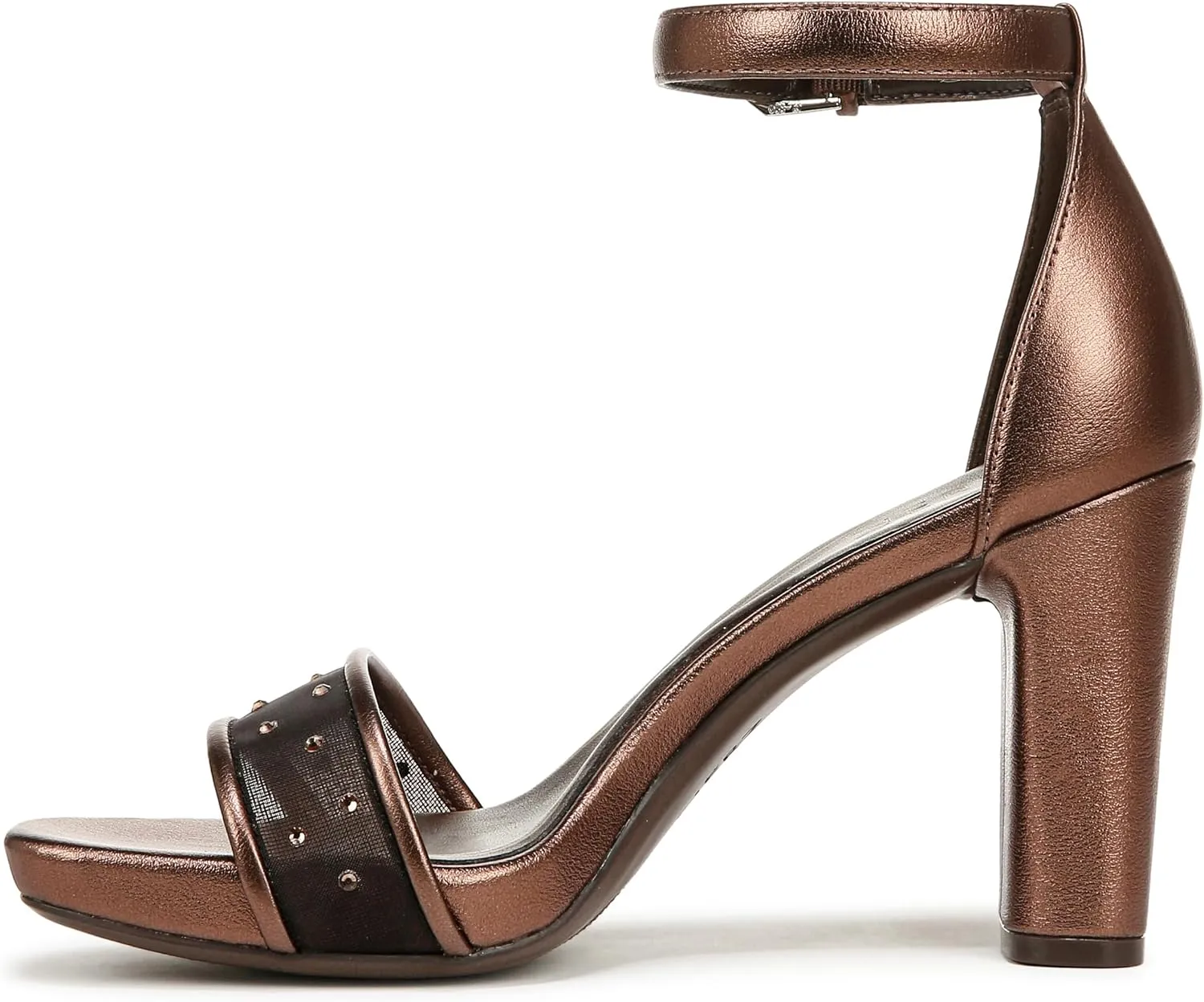 Naturalizer Women's Joy Ankle Strap Heeled Dress Sandal
