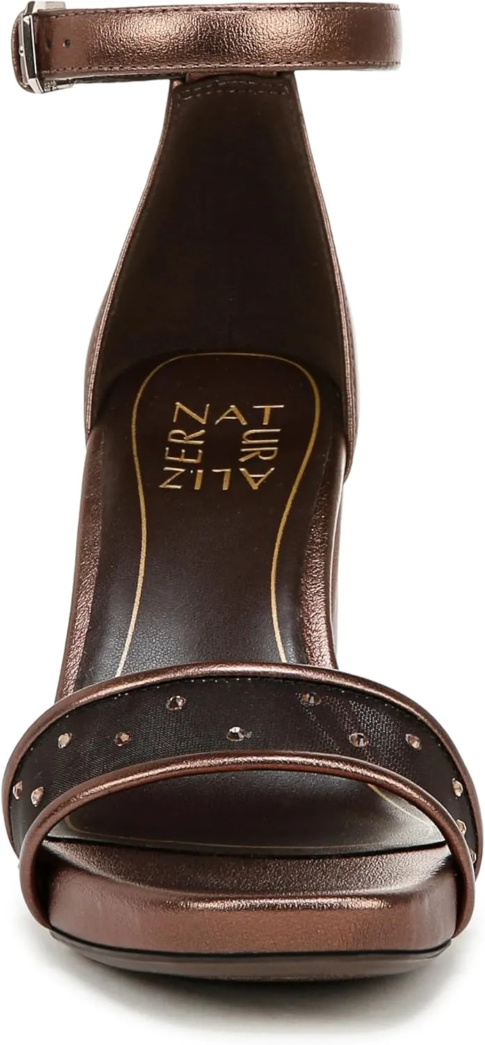 Naturalizer Women's Joy Ankle Strap Heeled Dress Sandal