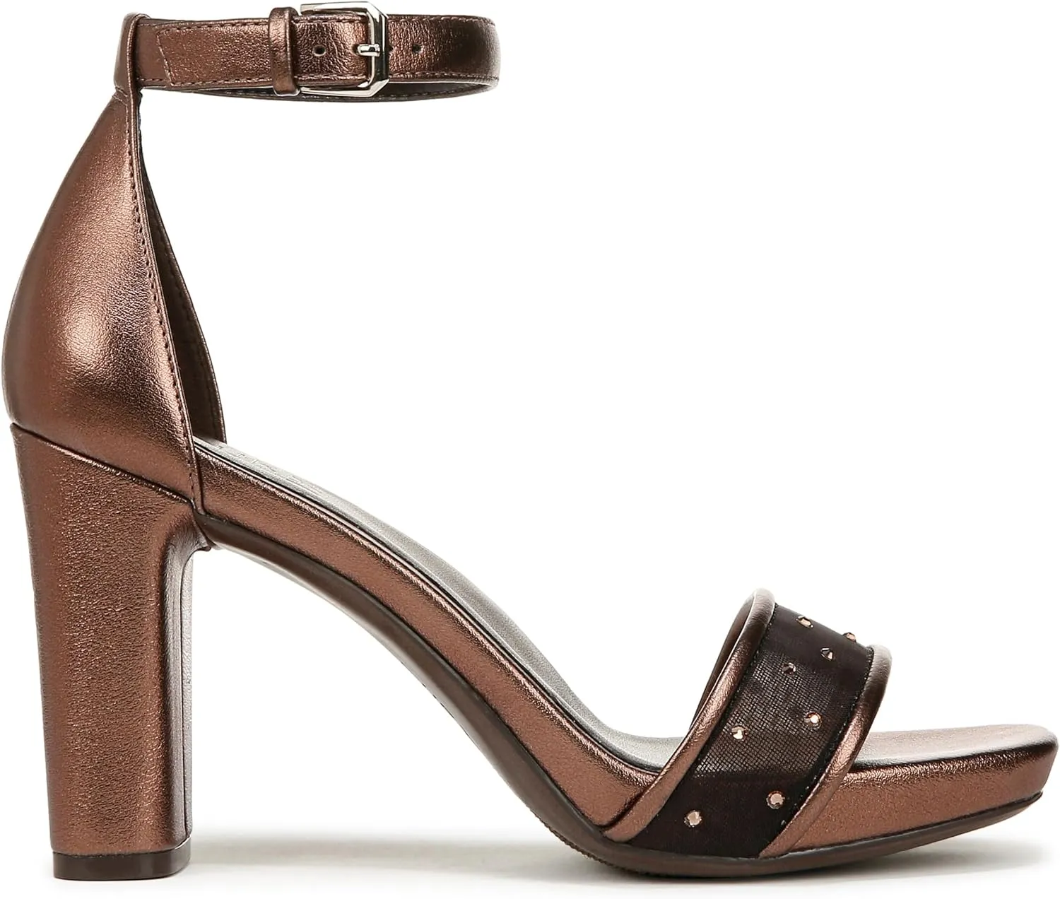 Naturalizer Women's Joy Ankle Strap Heeled Dress Sandal