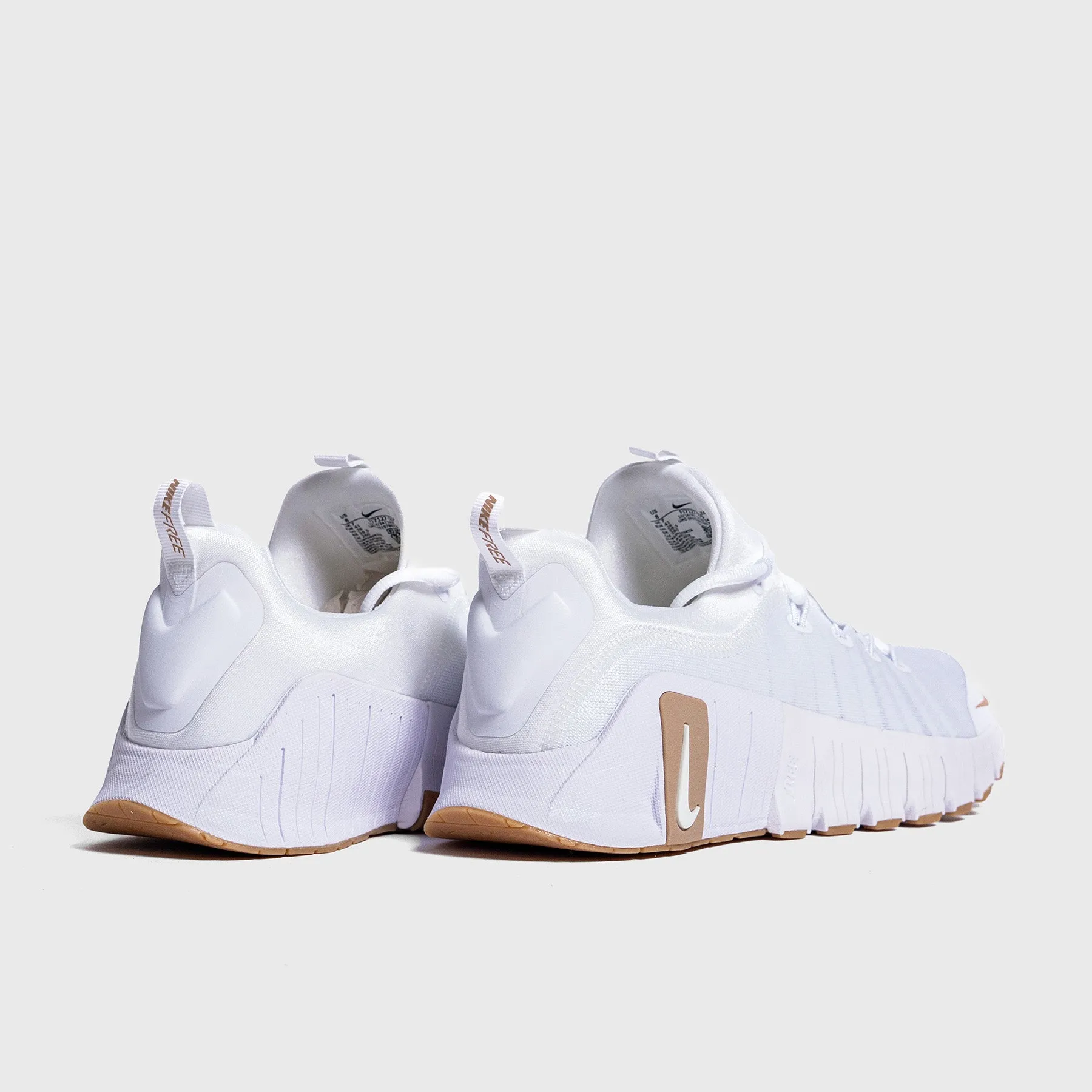 Nike - Free Metcon 6 Men's Training Shoes - WHITE/HEMP-GUM LIGHT BROWN