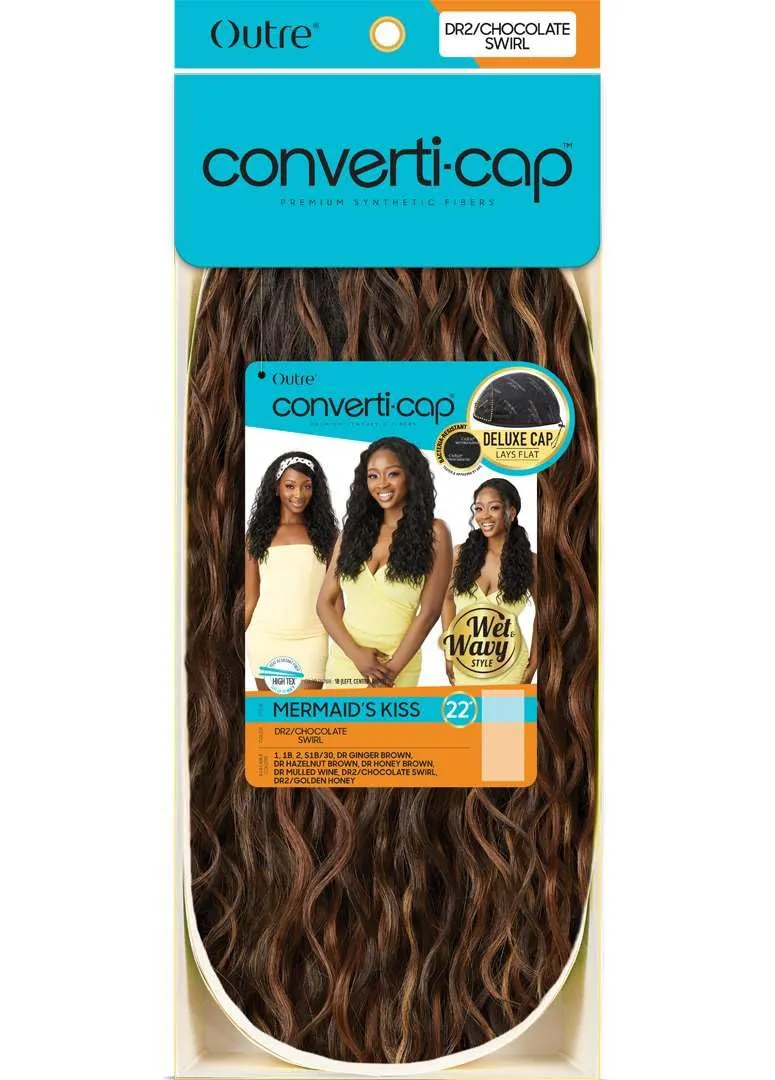 Outre Converti Cap - Wet & Wavy - Mermaid's Kiss (DR MULLED WINE)