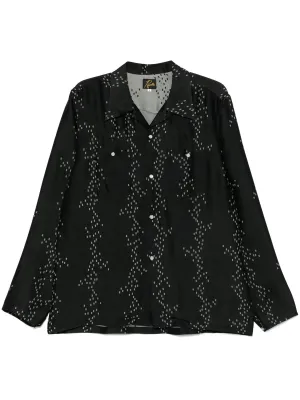 Patterned-jacquard Shirt