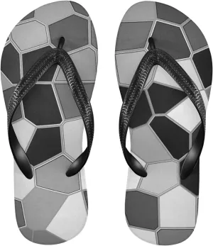 Poeticcity Flip Sandal Men Women Flip Flops for Hotel Spa Home Slippers Bedroom Travel S-XXL