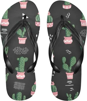 Poeticcity Flip Sandal Men Women Flip Flops for Hotel Spa Home Slippers Bedroom Travel S-XXL