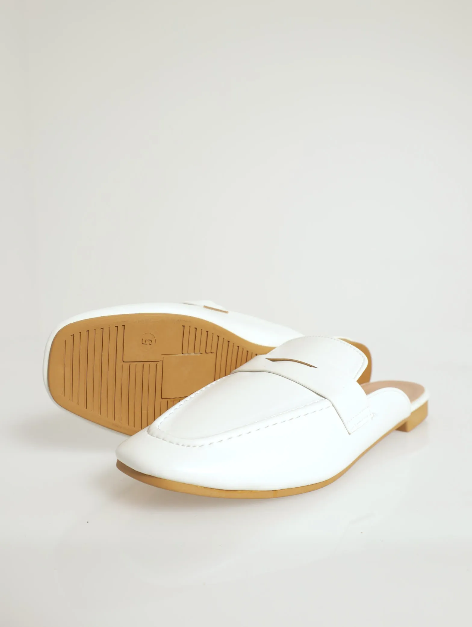 Push In Loafer With Penny Mock Strap