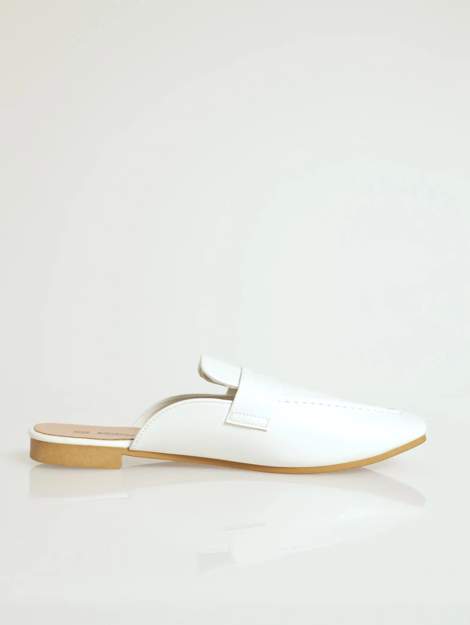Push In Loafer With Penny Mock Strap