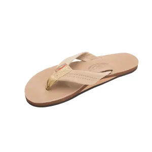 Rainbow Women's Premier Leather Single Layer Sandals in Sierra Brown