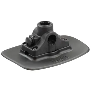 RAM® Bond-A-Base™ Black Adhesive Base with RAM ROD® Post/Spline Receiver