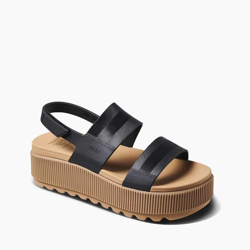 Reef Women's Water Vista Higher Sandal Black / Tan