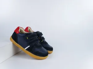 Riley Navy   Red Sneakers