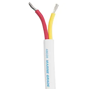 Safety Duplex Cable - 14/2 AWG - Red/Yellow - Flat - 500'