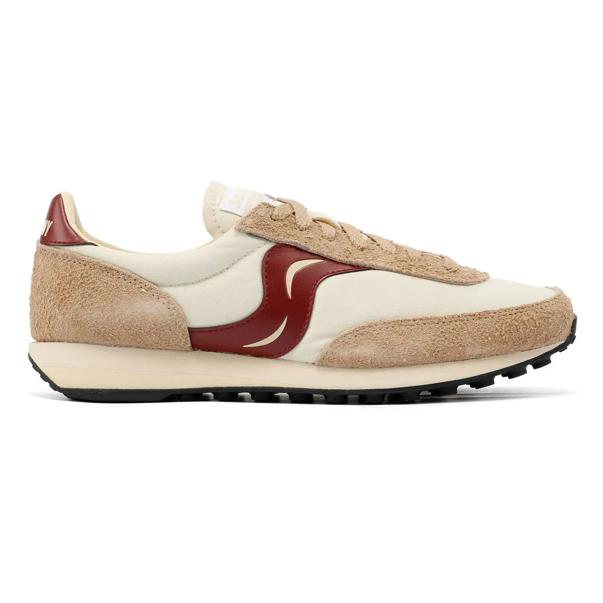 Saucony Trainer 80 Original Beige/Burgundy Trainers