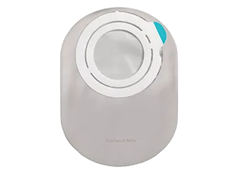 Sensura Mio Flex Closed, Opaque With Inspection Window 8-1/2" (22cm), Flange 2-3/4" (70mm) - Box of 30