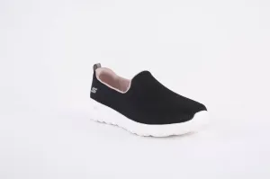 SKECHERS- 124704 GO WALK JOY-DANIL SLIP-ON TRAINER - BLACK/PINK