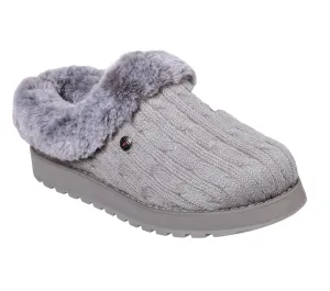 Skechers 31204/GRY KEEPSAKES ICE ANGEL Womens Mule Slippers Grey
