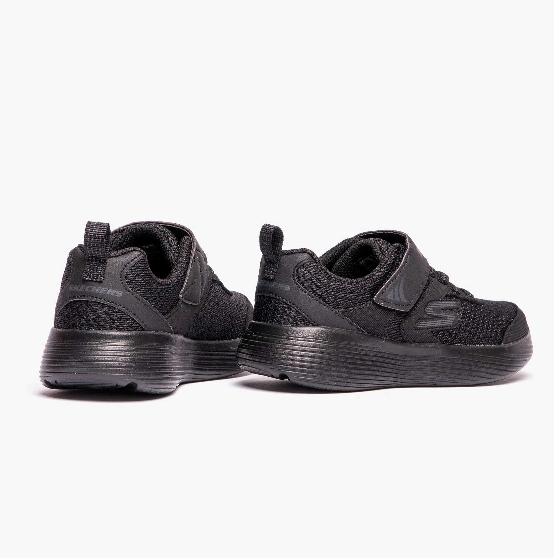 Skechers 405102L/BBK GO RUN 400 School Trainers Black