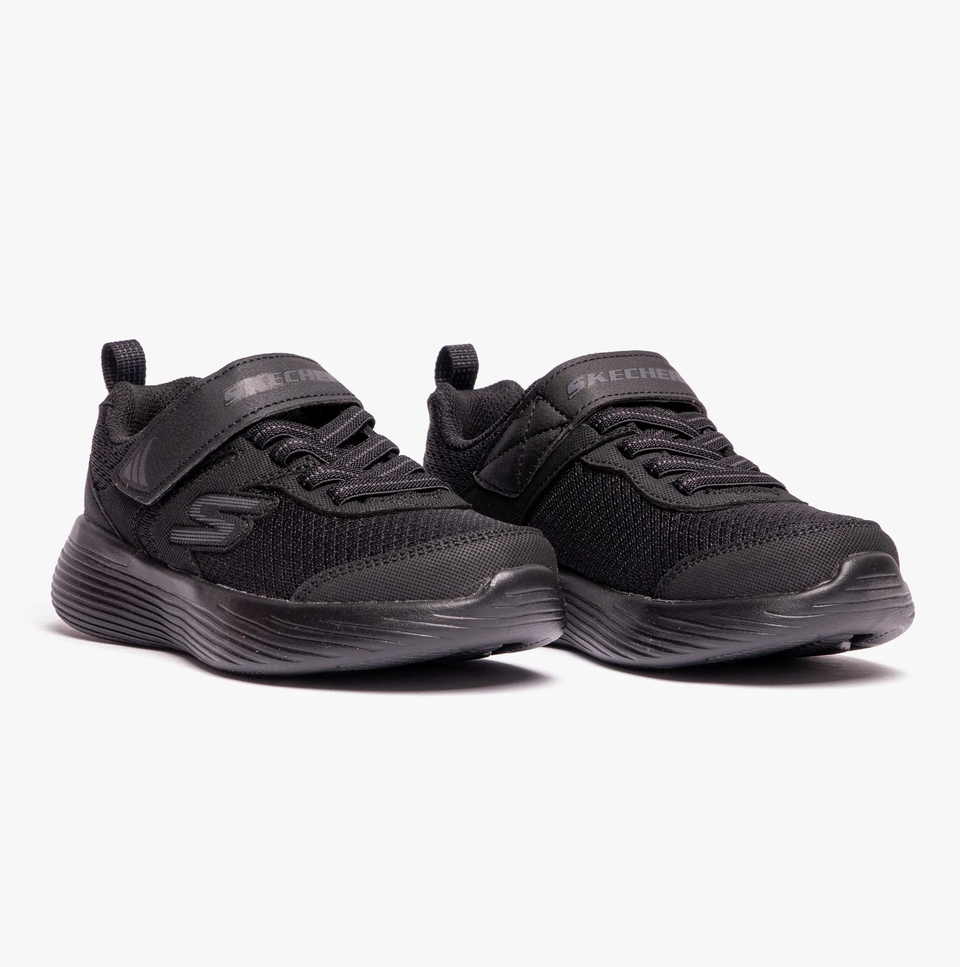 Skechers 405102L/BBK GO RUN 400 School Trainers Black